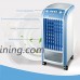SL&LFJ Mini portable air-conditioner fan Chiller home silent electric fan fan air-cooled mobile water-cooled humidifier small air-conditioner-Blue 25.5x27x59cm(10x11x23inch) - B07DMG5F87